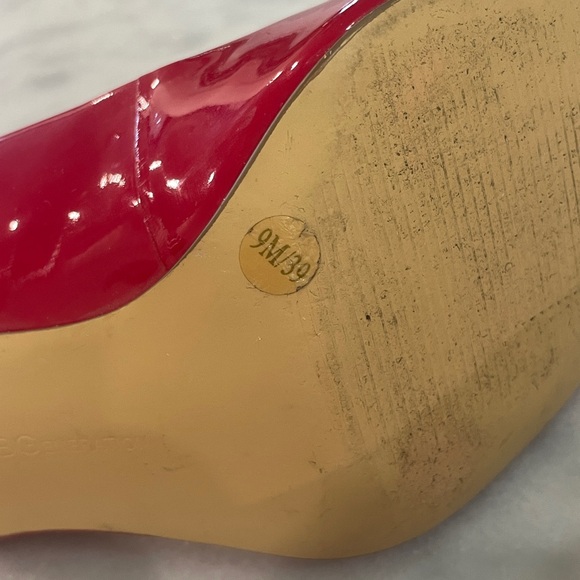 BCBGeneration Vibrant Red Heels - Picture 4 of 5
